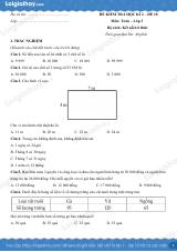 Đề kiểm tra học kì 2 Toán 3 Kết nối tri thức - Đề số 10